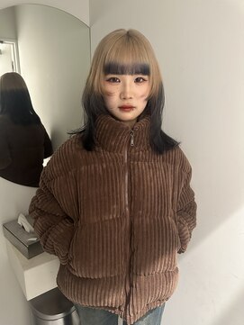 ワンカラー/ブリーチカラー/髪質改善/ハイトーンカラー