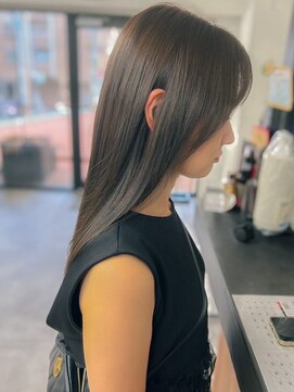 エマ 浦上駅前店(EMMA) 透明感ケアカラー