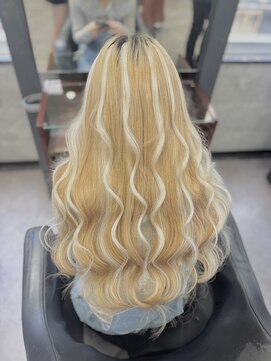 オズ 梅田店(OZ) シールエクステで作るハイライト♪♪