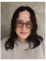 シム 千葉(sim)&nbsp;千葉駅/着物ヘア/大人ガーリー/ダークアッシュ/似合わせカット