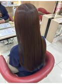 透明感カラー/オリーブブラウン/髪質改善/伊勢原