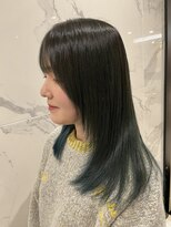 クララ ヒロシマ(CLALA Hiroshima) オリーブグレージュ/暗めカラー/レイヤーカット