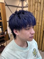 アイフラット 本店(I-FLAT)&nbsp;マッシュウルフ×ブルーブラック