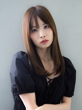 ヘアメイク エイト キリシマ(hair make No.8 kirishima) フォギーベージュカラー×レイヤーカット