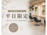 平日限定【カット】+【カラー】