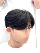メンズヘアセンス 渋谷(MEN'S HAIR SENSE)&nbsp;ニュアンスパーマ/センターパート/メンズ/眉毛/フェザーパーマ