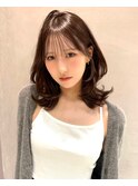 髪質改善ピンクベージュショート仙台レイヤー韓国前髪