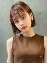 ココラー(COCOlar) 大人艶うるおう*ショコラベージュのクラシックボブ