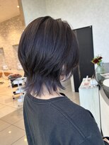 タブーアイ(TABOO.i)&nbsp;ショートウルフ＆パープルインナーカラー