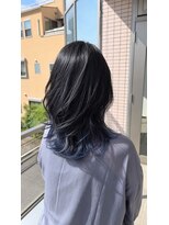 キーン 渋沢(KEEN.)&nbsp;ブラック×インナーブルー/ブリーチ/20代/30代/40代