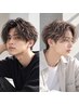 【メンズクーポン】メンズカット+ツイストパーマorスパイラルパーマ ¥11500