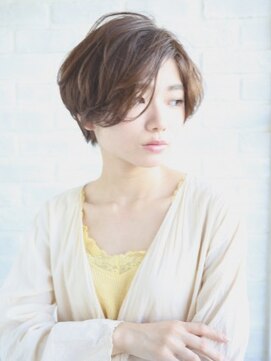 ネオリーブ コパン 鶴見店(Neolive copain) くせ毛風カール×キュートな大人ショートボブ