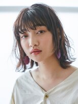 アドラーブル 長岡リップス旭岡店(adorable)&nbsp;大人可愛い切りっぱなし小顔ボブディ