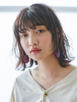 アドラーブル 長岡リップス旭岡店(adorable) 大人可愛い切りっぱなし小顔ボブディ