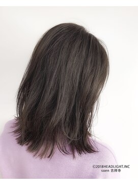 ソーエン バイ ヘッドライト 吉祥寺店(soen by HEADLIGHT) ２３ssイメチェン外ハネボブ美髪