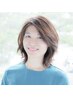 ★当店人気No1♪白髪染め+カット＋高濃度炭酸クレンジング(全体染は別途）