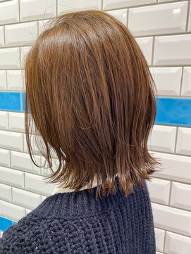 シー バイ ロンド 新宿(Sea by Lond) 【藤原三知代】くびれ外ハネアッシュブラウン