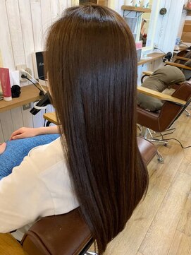 コージー リゾート バイ アンツ 茅ヶ崎駅前店(cozy resort by ANT'S) くびれヘア/アプリコットオレンジ/夏のヘアアレンジ/茅ケ崎