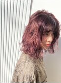 【mira】透け感ピンクベージュ