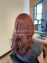 ダブルケーツー 倉敷店(wk-two)&nbsp;☆初ブリーチ flamingo pink☆