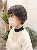 似合わせカット/アースカラー/くびれヘアツートーンカラー四街道