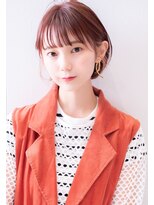 マッシュアンドマッシュアヴェダ ららぽーと福岡店(mash&mash AVEDA)&nbsp;20代30代40代インナーカラーショートボブ福岡博多