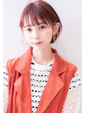 マッシュアンドマッシュアヴェダ ららぽーと福岡店(mash&mash AVEDA) 20代30代40代インナーカラーショートボブ福岡博多