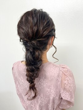 パレット 本厚木店(Palette) 編みおろしパーティヘアセット