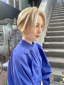 ヌード(NUDE) NUDE10代20代30代ウザバング マニッシュショート耳だしショート