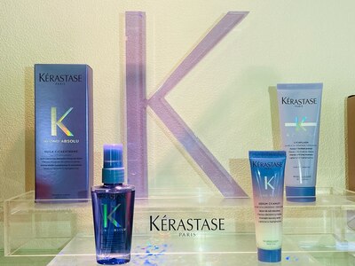 常に最新のものを取り扱！KERASTASE認定サロンです♪