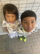 ヘアアンドスペース ベロン(hair&space velon) キッズカット