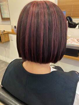 ブルーマリヌ(blue marine) 切りっぱなしボブ