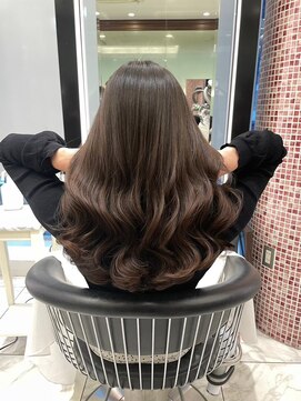 アミー 銀座(Ammy) #コテ巻き風パーマ #パーマロング#韓国風パーマ#デジタルパーマ