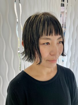 ピケトワール(piquetoile) 外はねボブ