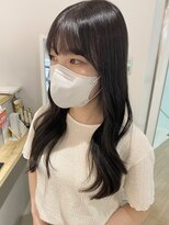 スティル ヘアアンドアイラッシュ(STILL hair&eyelash) レイヤーカット×ブルーブラック