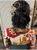 袴×ヘアアレンジ