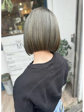 マイロ(MYRO) 【MYRO】オリーブアッシュ×ミニボブ