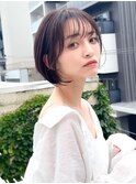 ボブ/ミニボブ/前下がりボブ/仙台/縮毛矯正/髪質改善/仙台