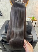 髪質改善ストレート