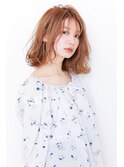 【over hair】 無造作カール×ラフミディ
