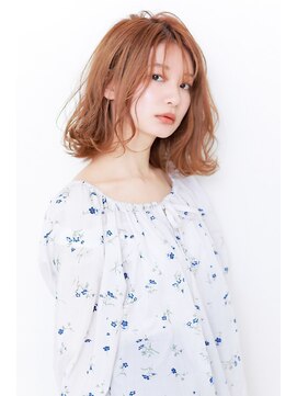 オーバーヘアー 川西店(over hair) 【over hair】 無造作カール×ラフミディ