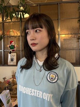 アン アミゥ(Un amiw.) ちょぴっとワイドな前髪