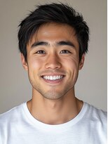 ノーブル 白金台店(Noble by PROGRESS) ☆スーツ短髪ツーブロック束感モテる黒髪シークレットパーマ☆