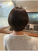 小顔効果のあるスタイルです