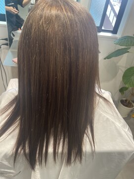 フク(FUKU) 髪が綺麗と言われる。白髪染め使わない白髪染め