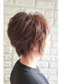 スパイキーショート×イノアカラー×ハイライト