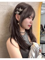 ロンドガーネット 池袋(Lond garnet)&nbsp;イメチェン外ハネボブ美髪ワイドバングレイヤー髪質改善縮毛矯正