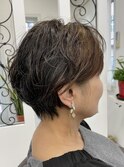 クセ毛風パーマヘア