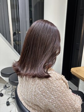 サヴォア(Savoir) ブリーチなし◎ピンクブラウン