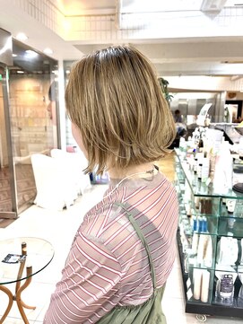 キミトヘアデザインアンドスパ(Kimito Hair design&spa) くびれボブ　外はねボブ　ボブ　レイヤーボブ　20代　30代　40代
